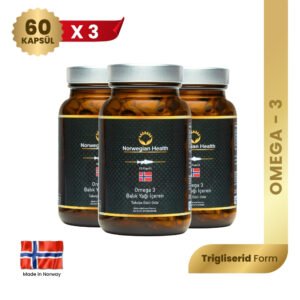 Norwegian Health Omega 3 X 3 Adet