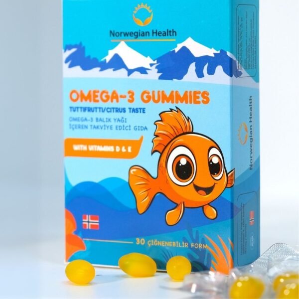 Norwegian Health Omega 3 Gummies X 5 Adet - Görsel 5