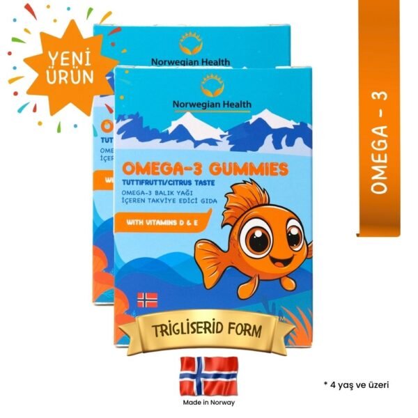Norwegian Health Omega 3 Gummies X 2 Adet