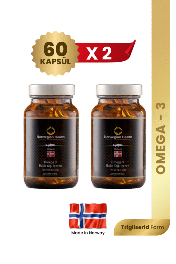 Norwegian Health Omega 3 X 2 Adet