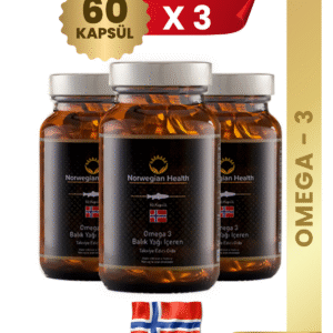 Norwegian Health Omega 3 X 3 Adet