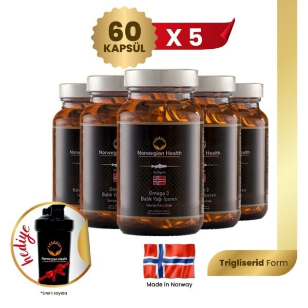 Norwegian Health Omega 3 X 5 Adet