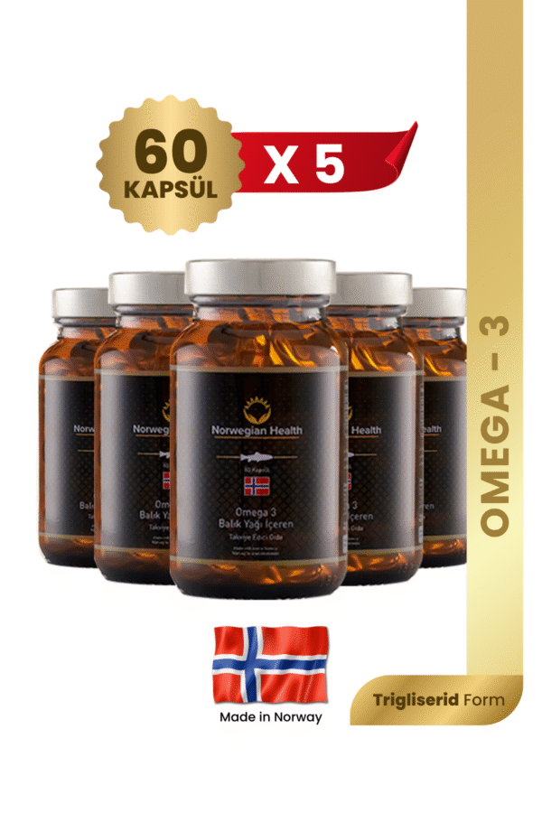 Norwegian Health Omega 3 X 5 Adet