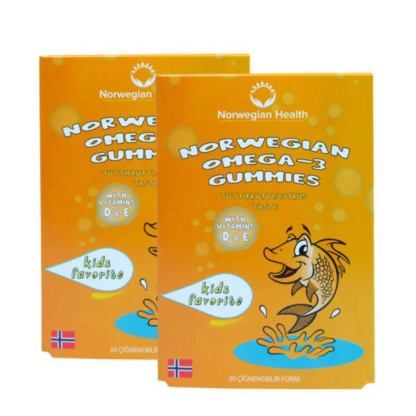 Norwegian Health Omega 3 Gummies X 2 Adet