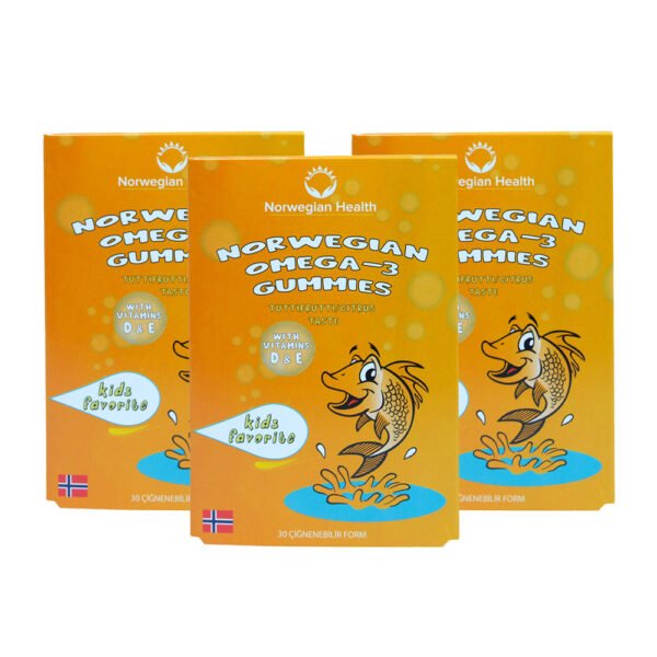 Norwegian Health Omega 3 Gummies X 3 Adet