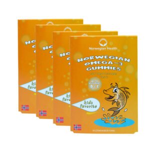 Norwegian Health Omega 3 Gummies X 4 Adet