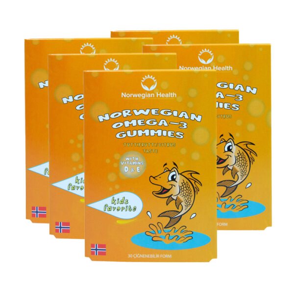 Norwegian Health Omega 3 Gummies X 5 Adet